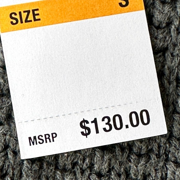 Michael Kors gray chunky knit sweater size S - Picture 13 of 15